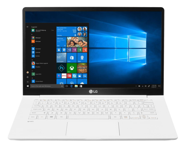LG GRAM 14Z990 i5-8265U/8GB/256/Win10 biały - 543958 - zdjęcie